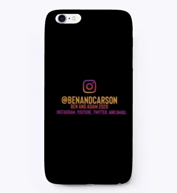 BENANDCARSON PHONE CASE 2020!